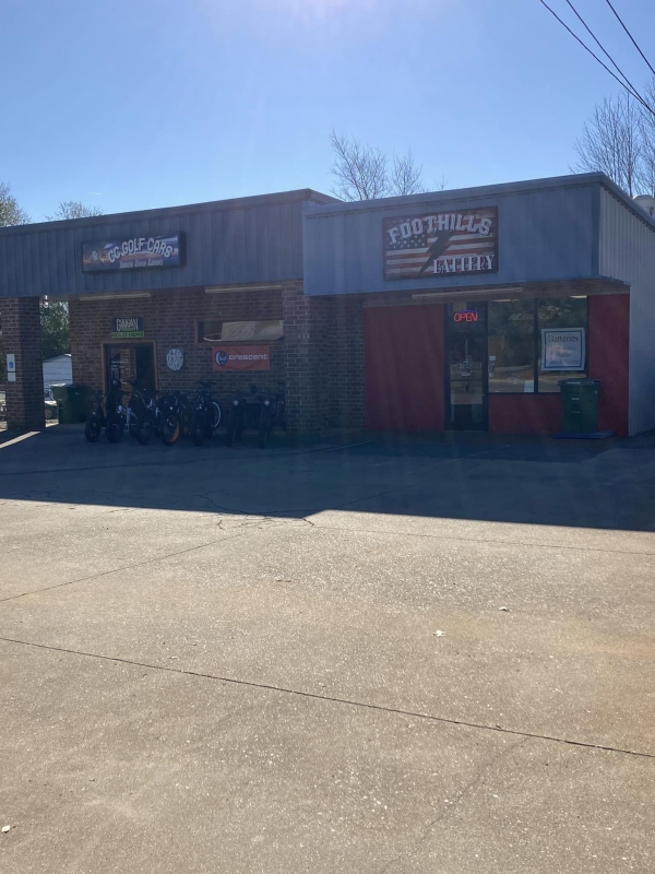 C C Golf Cars/Yadkin River Kayaks and Foothill’s Battery