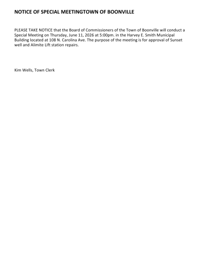 NOTICE